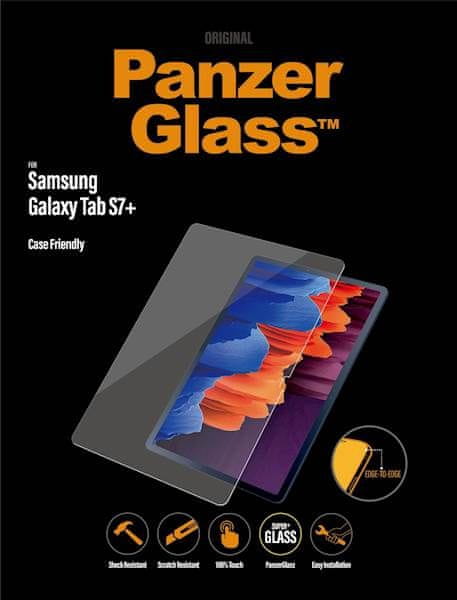 PanzerGlass Edge-to-Edge pre Samsung Galaxy Tab S7+ /S8+ 7242, číre
